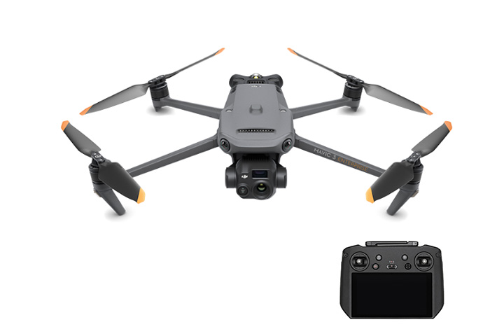 ドローン　MAVIC3thermal（予備部品セット） ドローンレンタルネット】DJI Mavic 3 Thermal（マビック3 サーマル